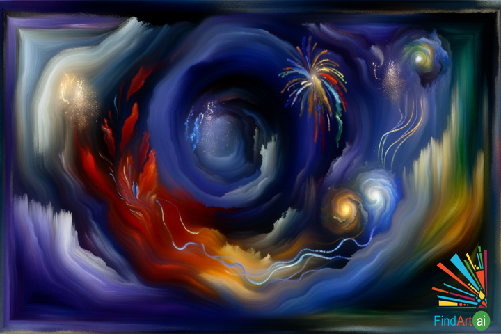 Whispers of the Soul: A Vivid Exploration of Emotion and Introspection Through Color