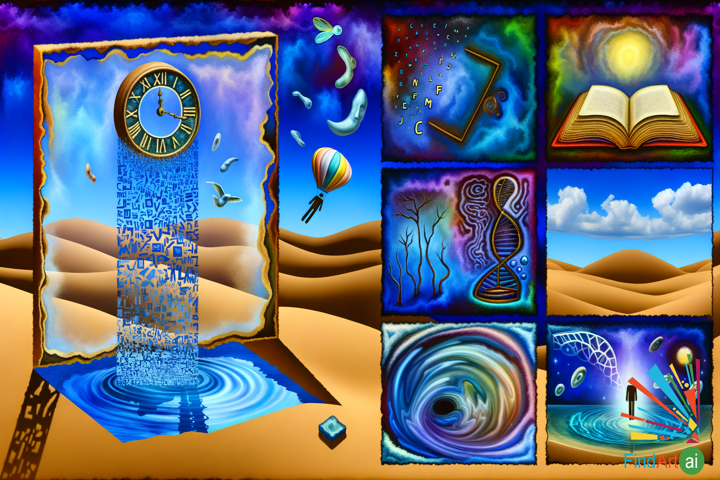 Echoes of the Subconscious: Journey Through a Surreal Dreamscape of Time and Imagination