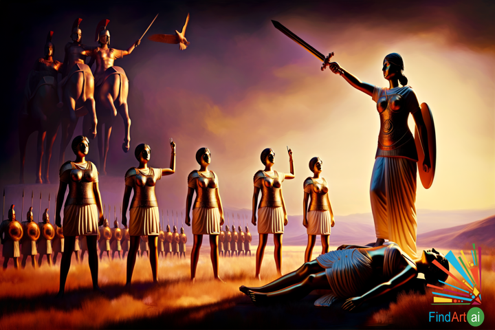 The Valor of the Lost Battalion: A Neoclassical Tribute to Heroism and Sacrifice