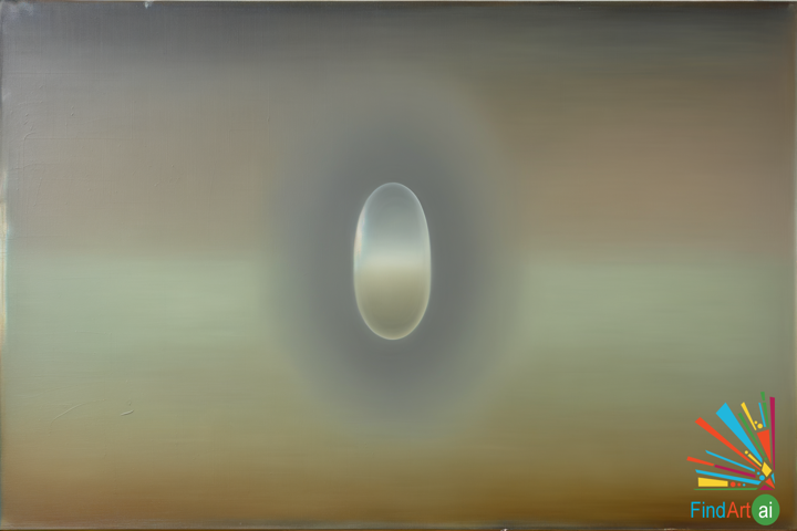 Minimalist Painting: Emphasizing Perception with Ethereal Forms and Fluid Colors