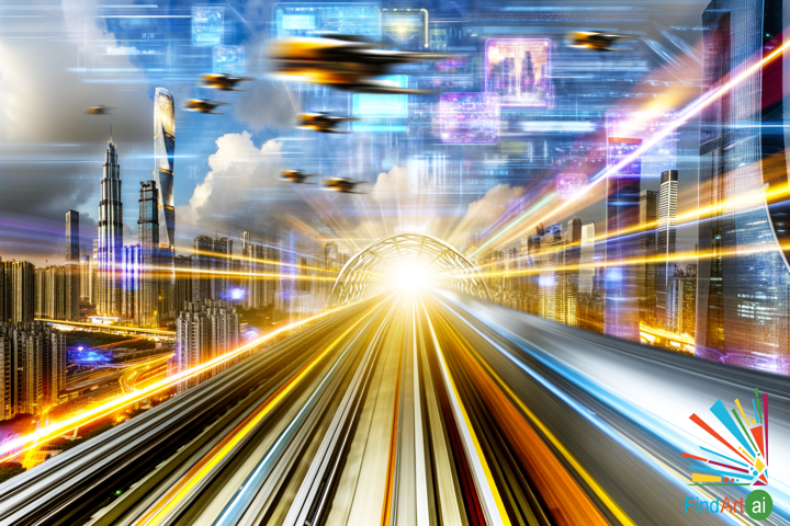 Whispers of Tomorrow: Speed, Innovation, and a Futuristic Urban Symphony