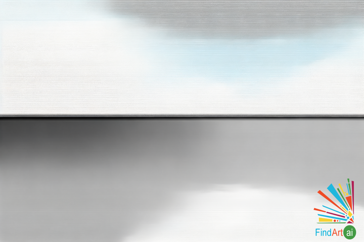 Essence of Clarity: A Minimalist Canvas Celebrating Serenity and the Power of Silence