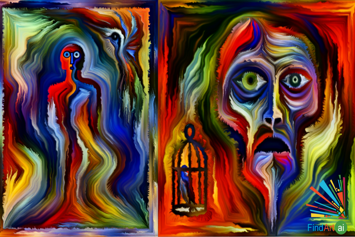 Turmoil Beneath the Surface": Exploring Human Emotion Through Expressionism's Bold Colors