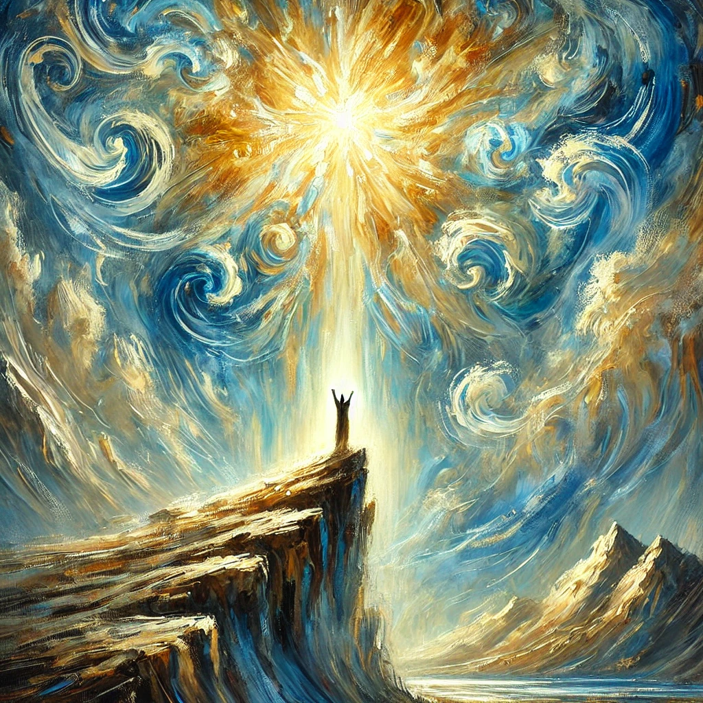 Expressionism Paintings with Spirituality and the Sublime Theme