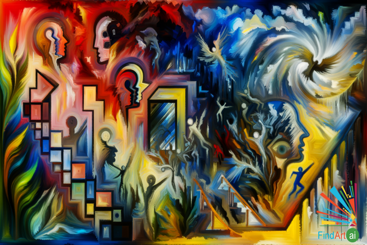 Reflections of the Subconscious: An Evocative Exploration of Human Emotions in Art