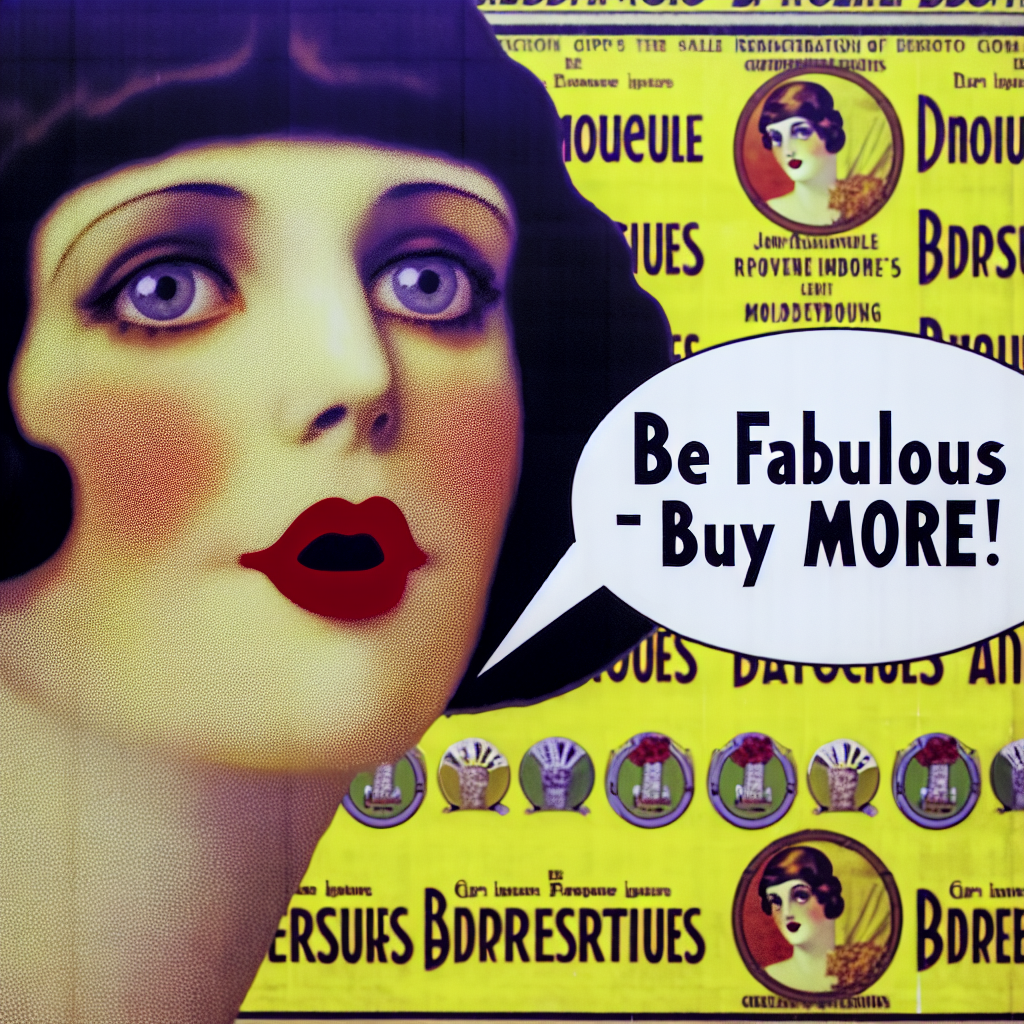 Pop Art Paintings with Visual Language of Advertising