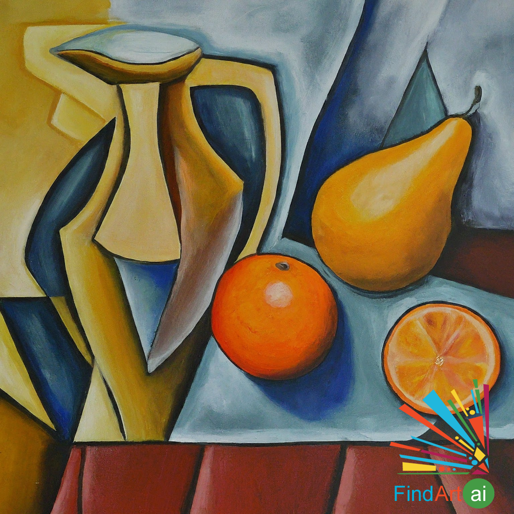Cubism Paintings with Still Life Theme