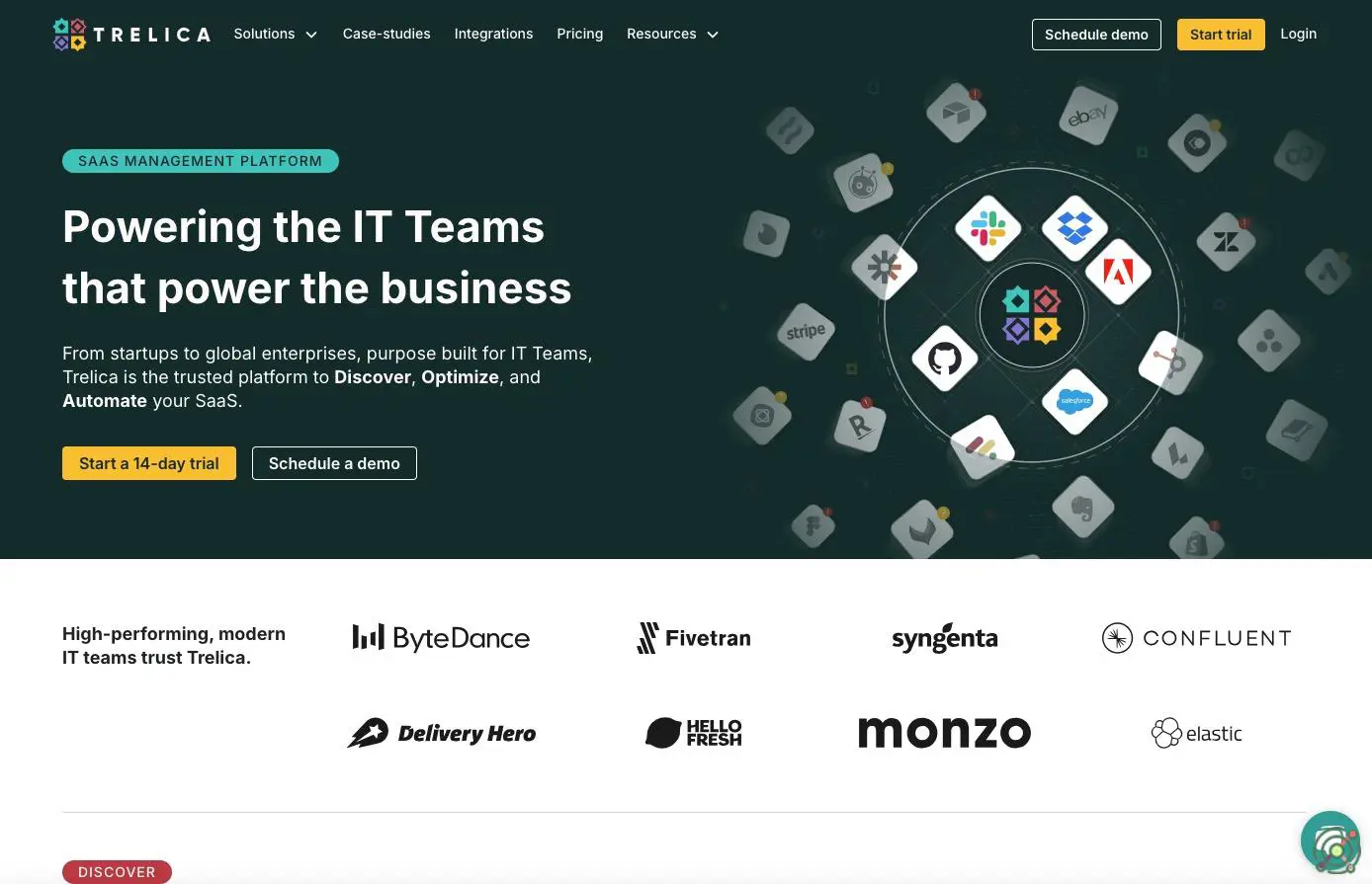 AI-powered SaaS management platform enabling IT teams to discover, optimize, and automate software ecosystem management.