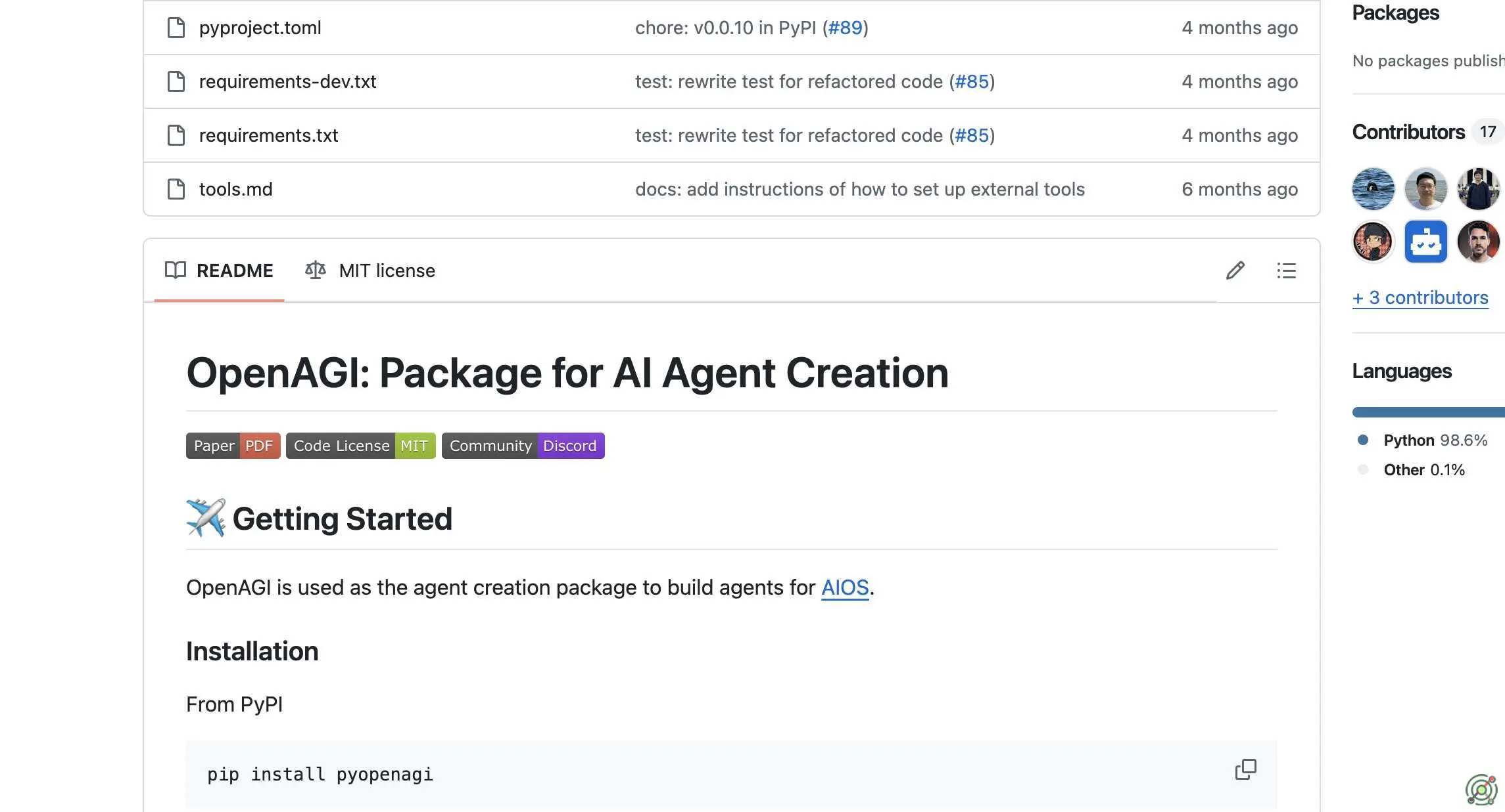 An open-source framework for building autonomous AI agents with human-like reasoning.