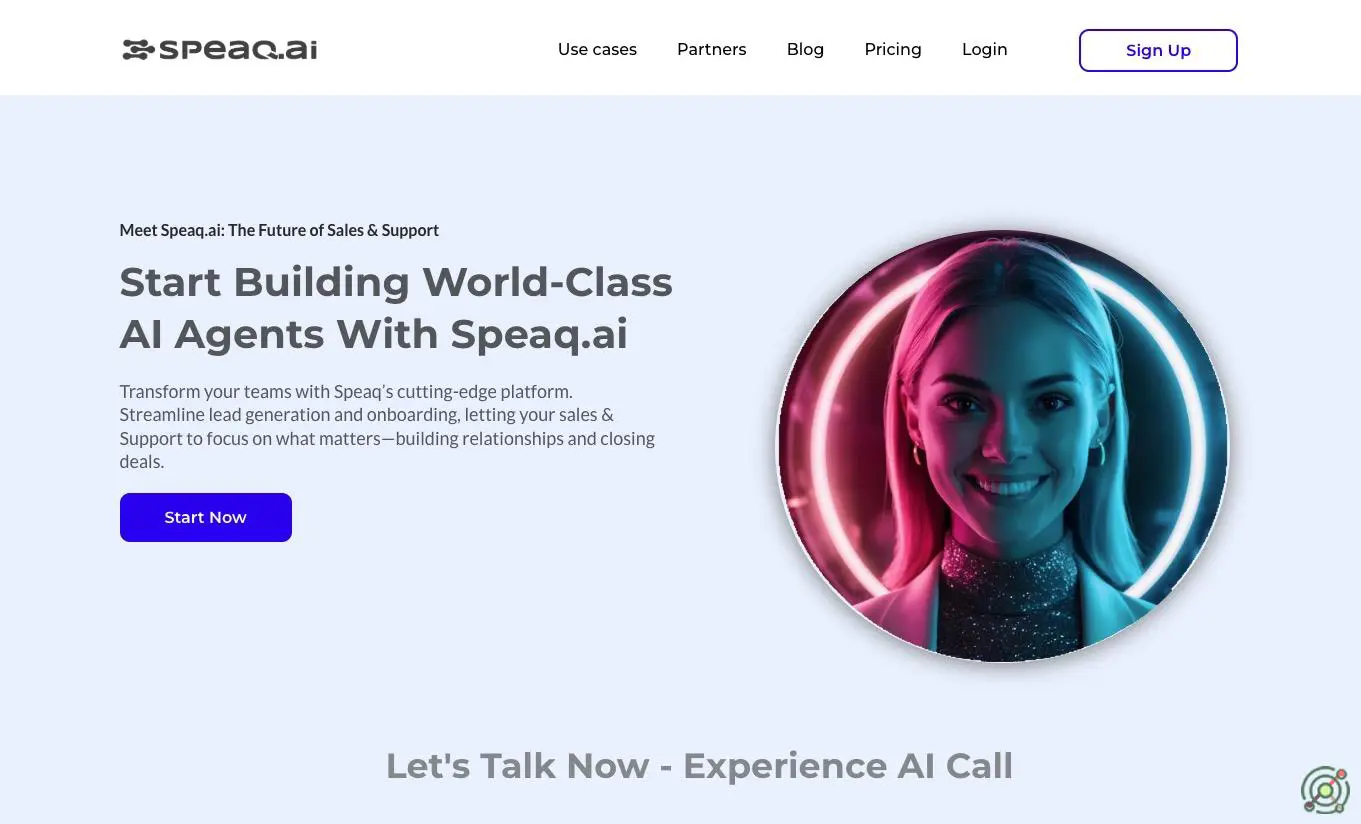 An AI-driven platform offering a marketplace of voice agents to automate sales and support calls, enhancing customer engagement and operational efficiency.