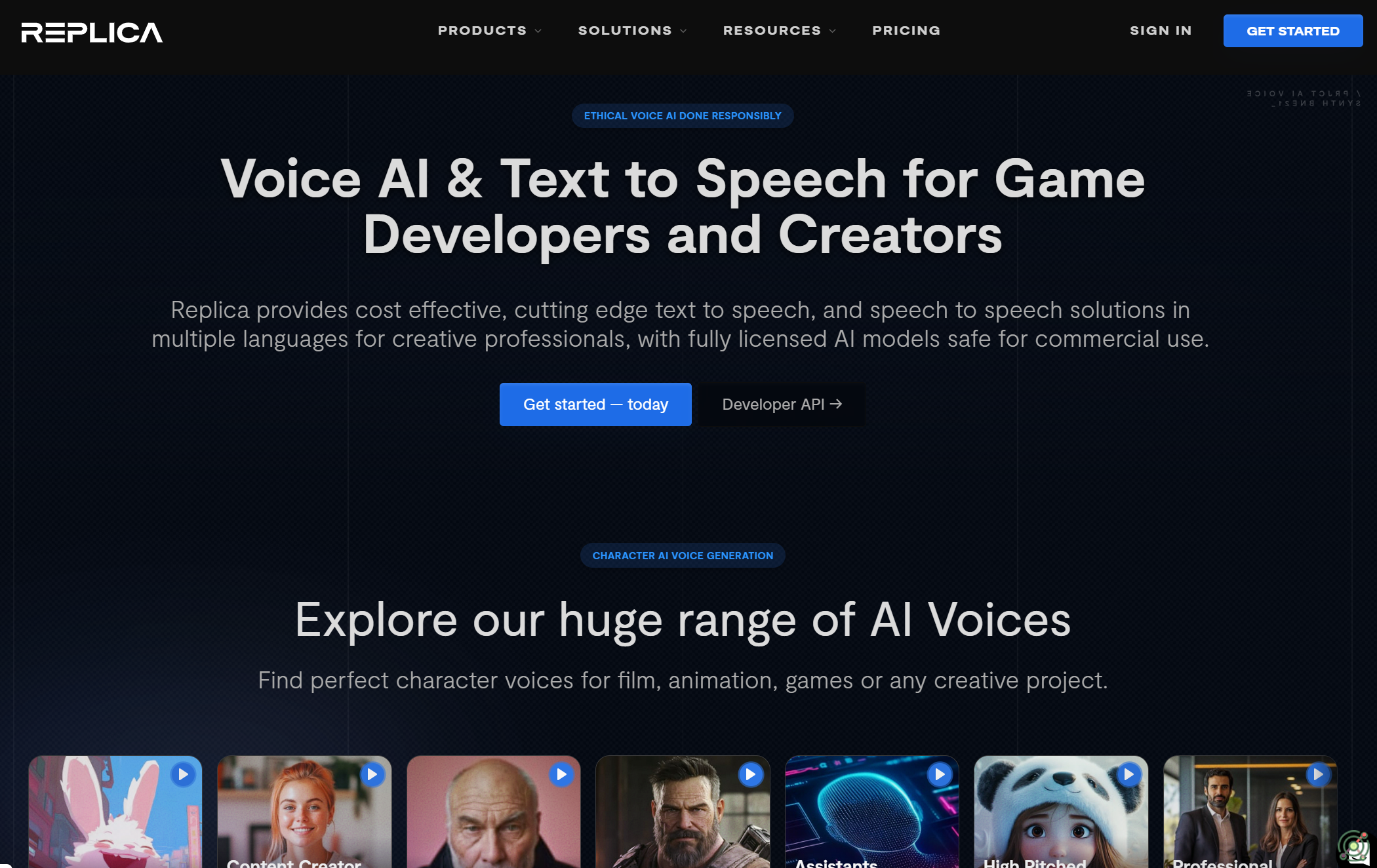 AI-powered platform for creating realistic voiceovers with customizable voices and multilingual support.