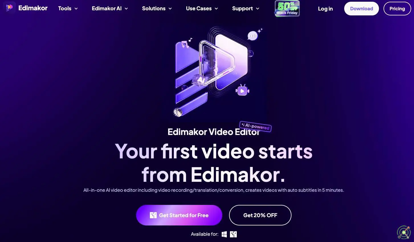 An AI-powered video editing platform offering a comprehensive suite of tools for creators of all skill levels.