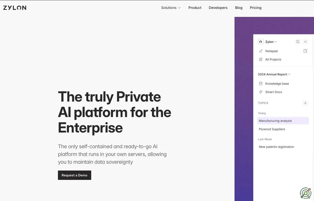A private AI platform enabling enterprises to deploy and manage AI models securely within their own infrastructure, ensuring data sovereignty.
