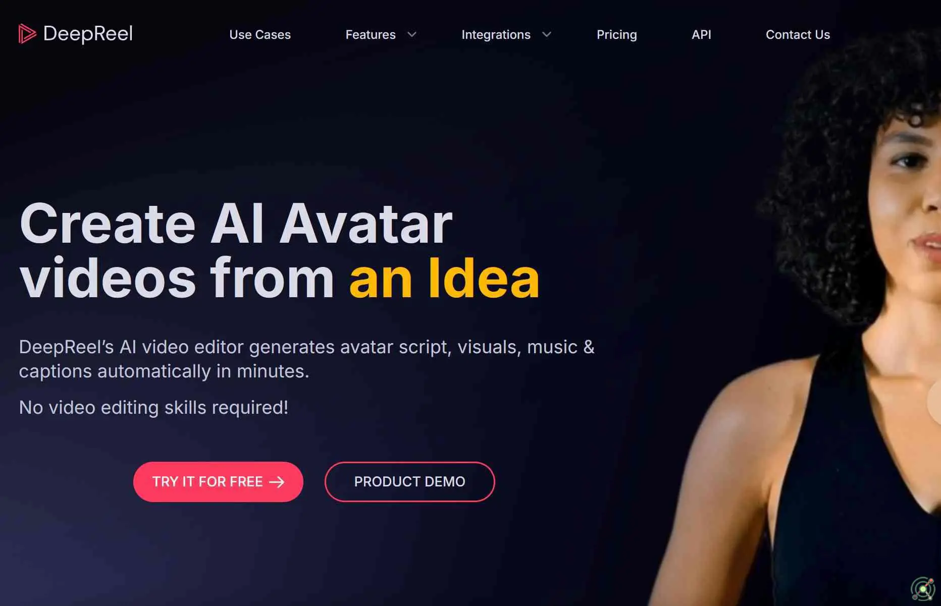 An AI-powered platform that transforms text into engaging videos featuring lifelike digital avatars, streamlining video production for various applications.