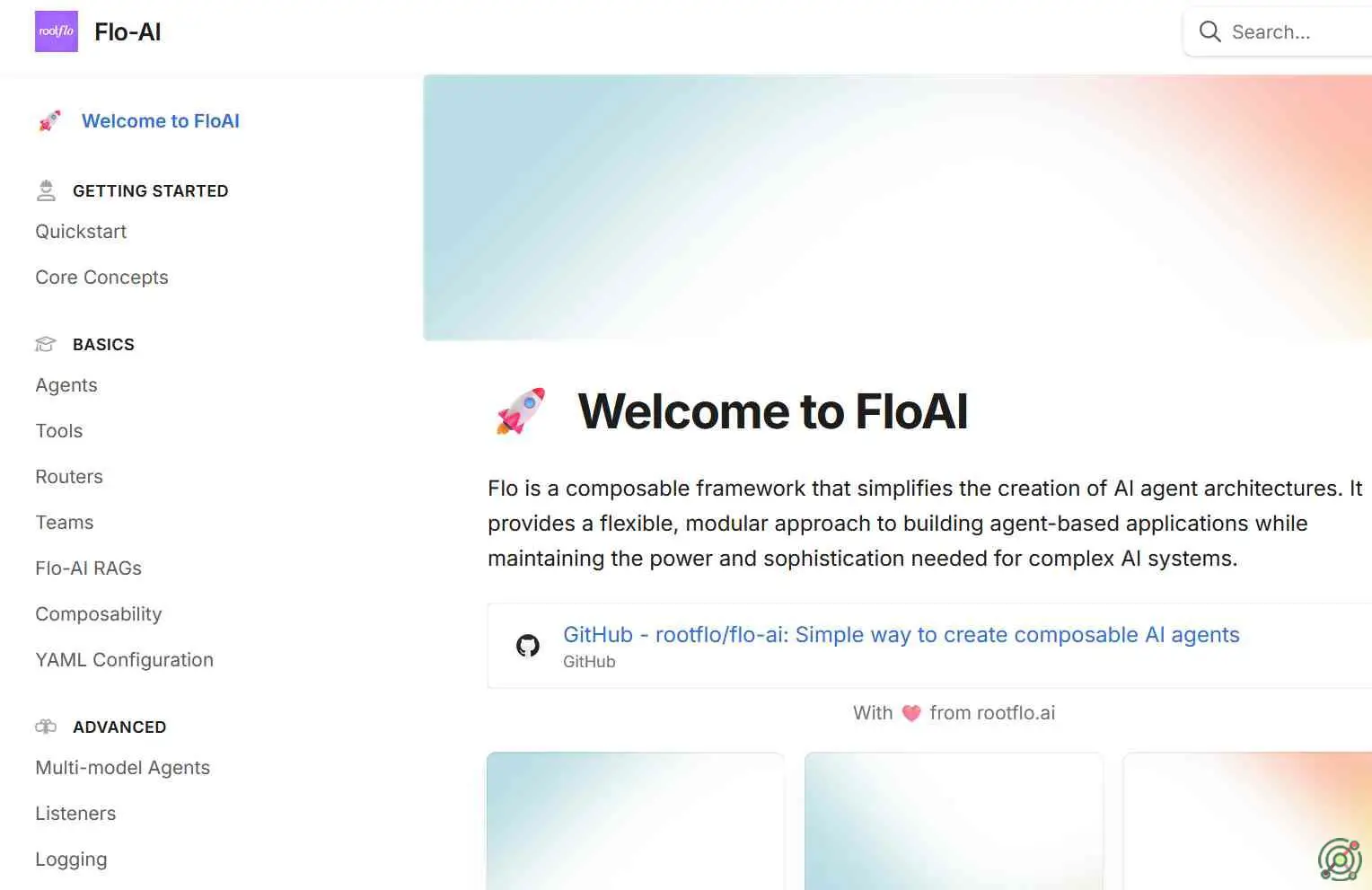 An open-source Python framework that simplifies the creation of composable AI agents and workflows for complex tasks.