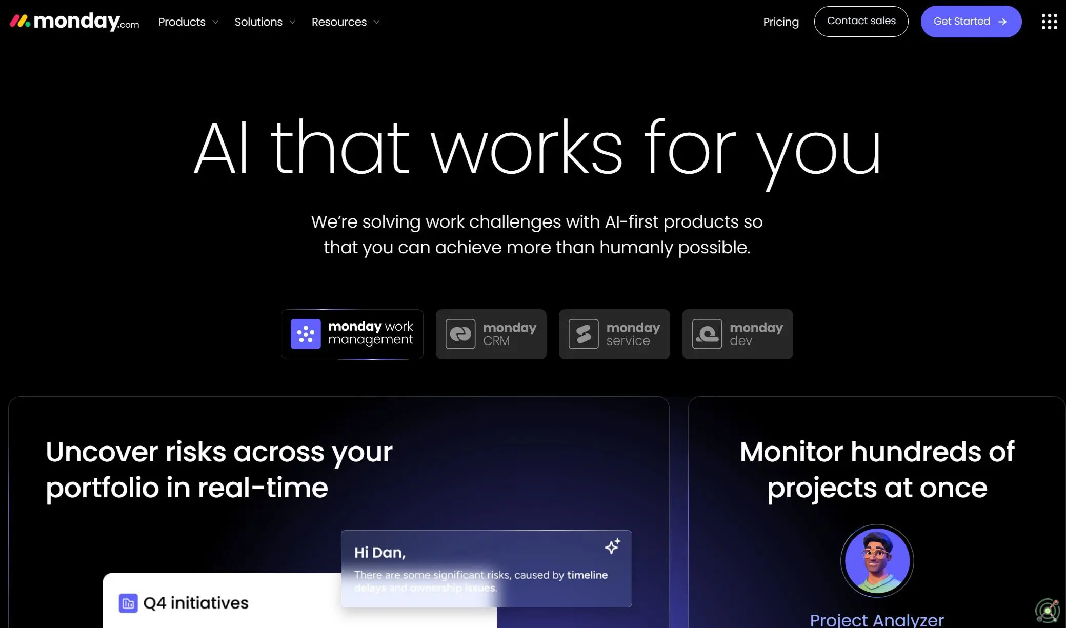 AI-powered features enhancing work management by automating tasks, extracting information, and providing insights.