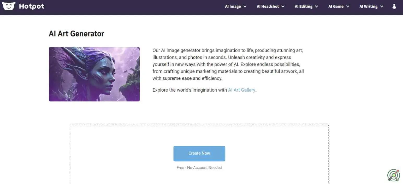 An AI-powered platform offering tools for creating and enhancing images, graphics, and written content.