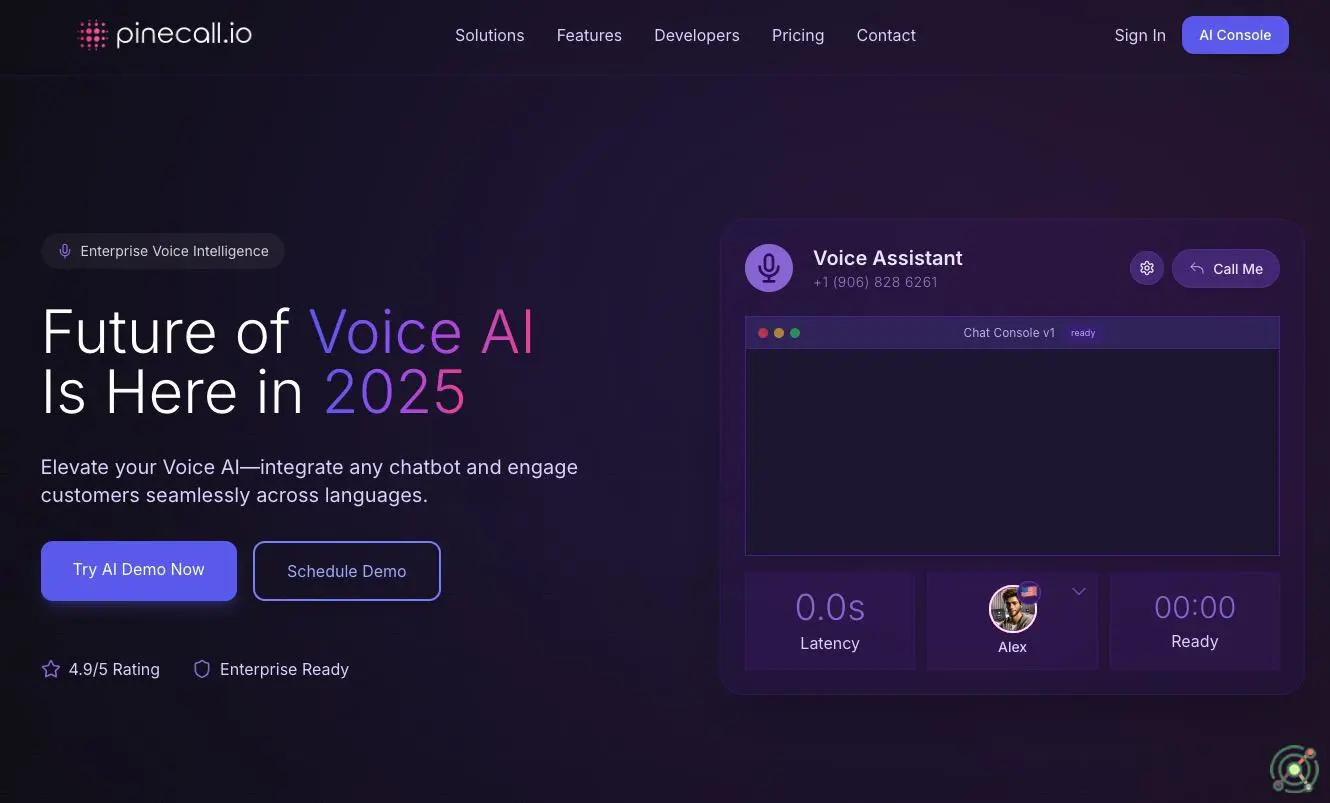 AI voice agents for real-time, multilingual customer interactions with advanced analytics and seamless integration.