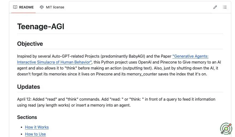 An open-source AI agent that integrates memory and deliberation capabilities, enabling context-aware and thoughtful responses.