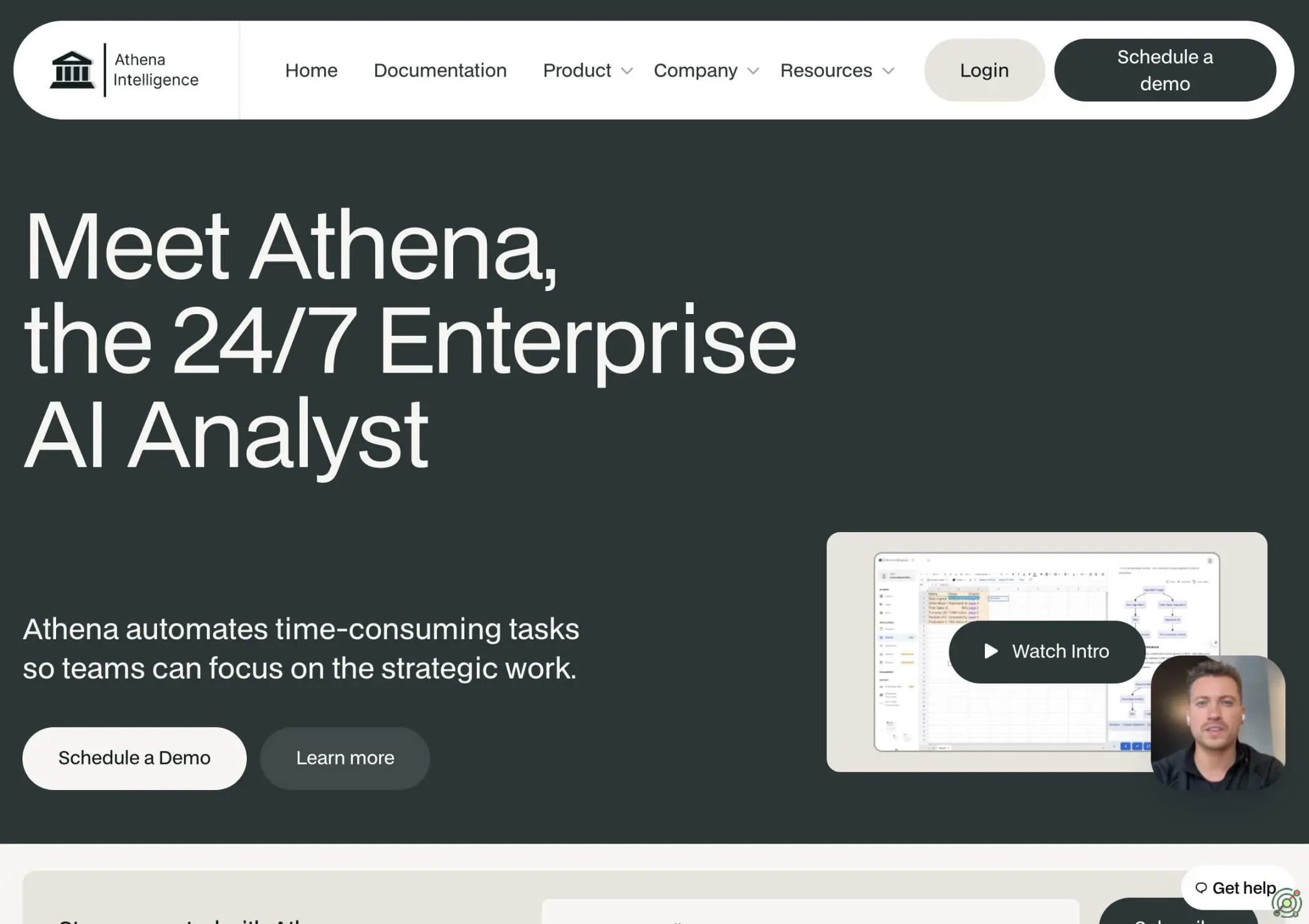 An AI-native analytics platform that automates data-intensive tasks, enabling analysts to focus on strategic decision-making.
