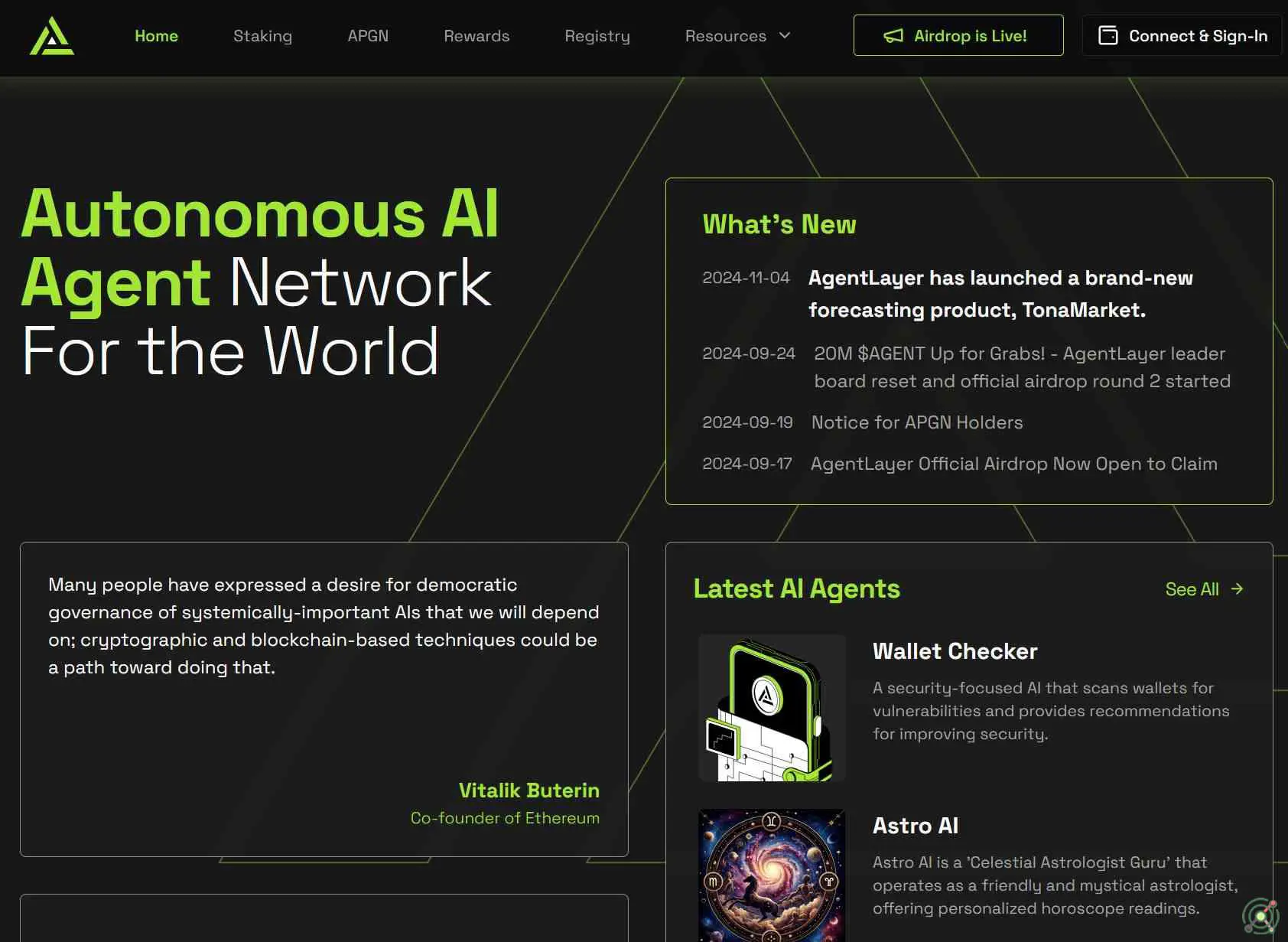 A decentralized network facilitating collaboration among autonomous AI agents with human oversight, leveraging blockchain technology for secure and reliable operations.