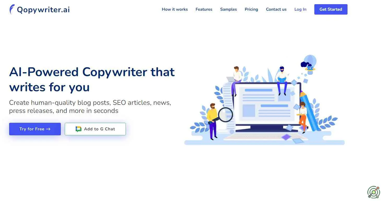 An AI-powered copywriting tool that generates human-like, unique content for various applications.