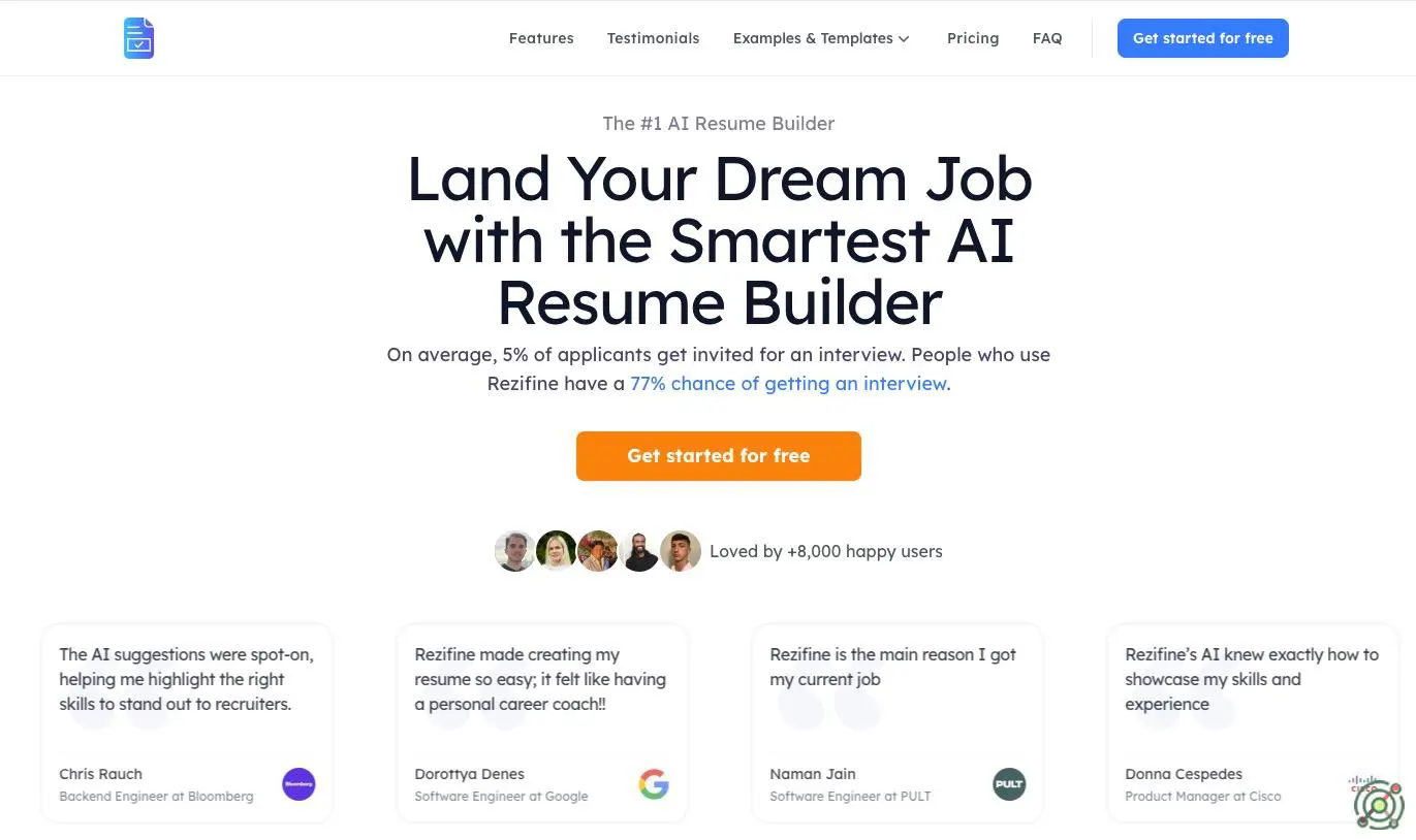 An AI-driven platform that crafts tailored resumes and cover letters to enhance job application success.