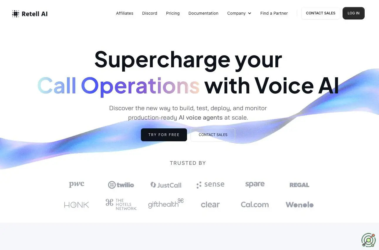 An AI-powered platform that enables businesses to build, test, deploy, and monitor conversational voice agents for automating customer interactions.