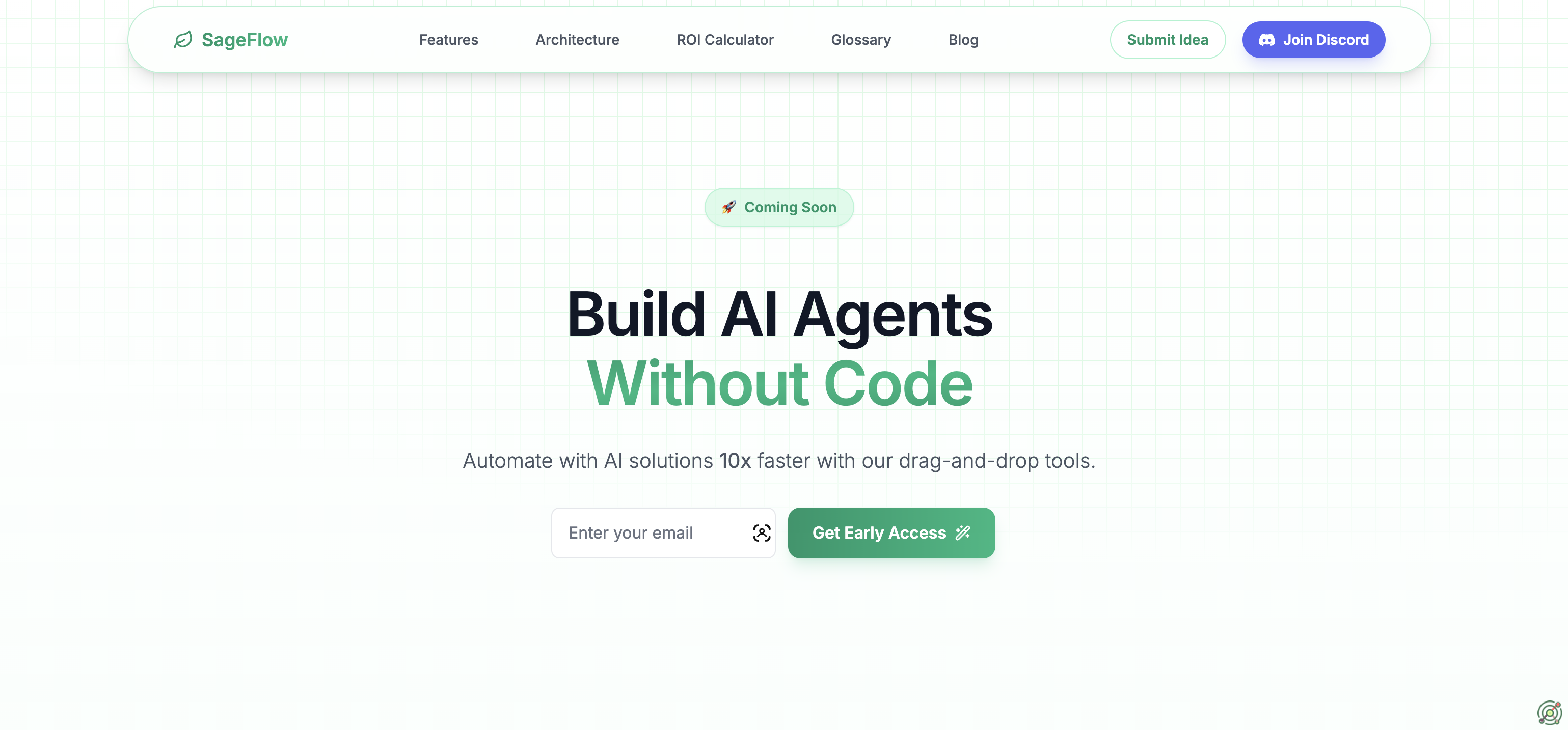 No-Code AI Agent Builder that allows anyone to build and deploy agents effortlessly without coding. 
