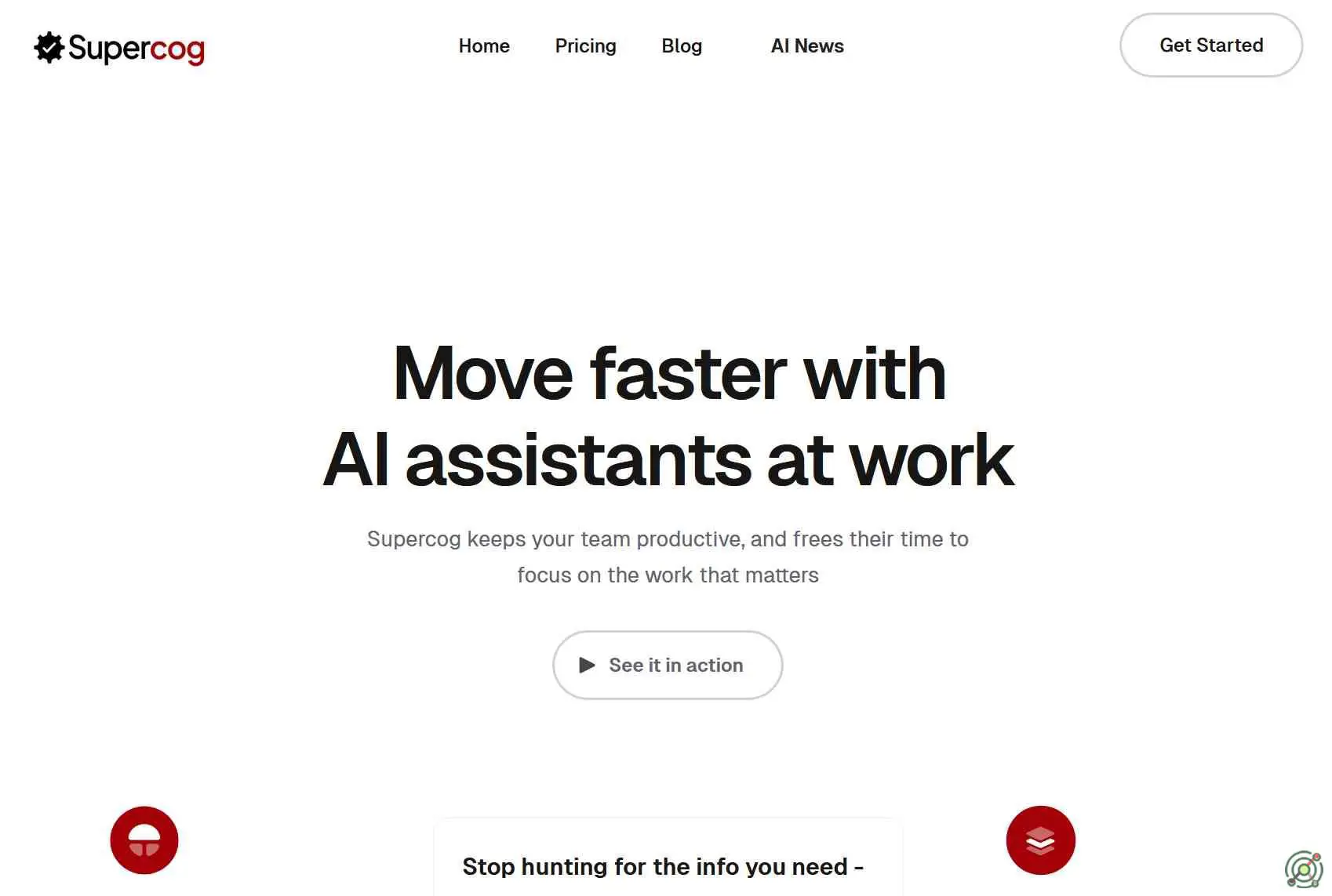 AI assistant platform enhancing team productivity by integrating with various systems for real-time data and insights.