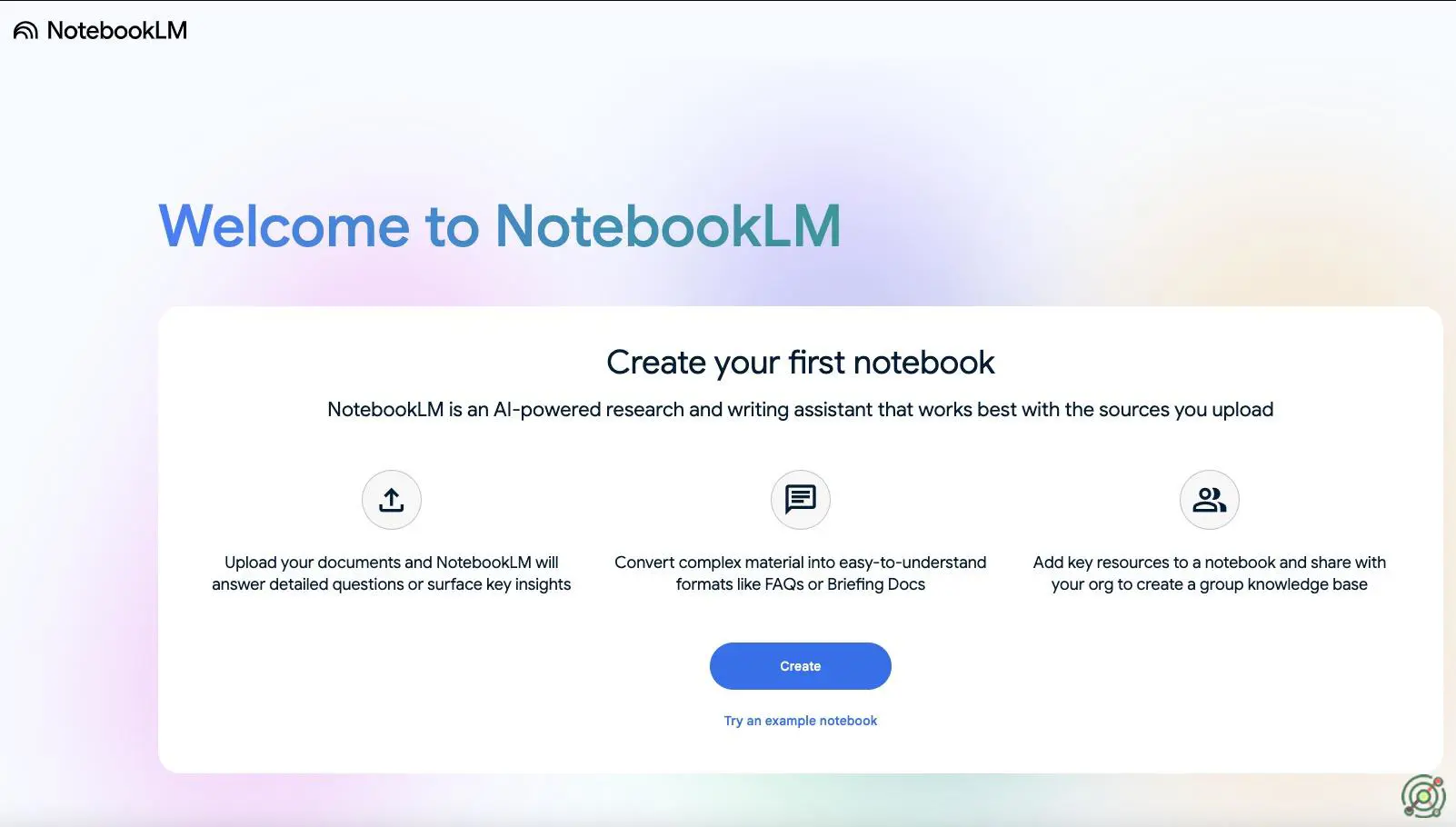 An AI-powered research and note-taking tool developed by Google, designed to help users synthesize and interact with their documents.