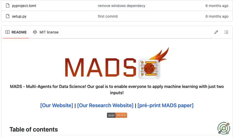 An open-source multi-agent framework that automates data science pipelines with minimal input.