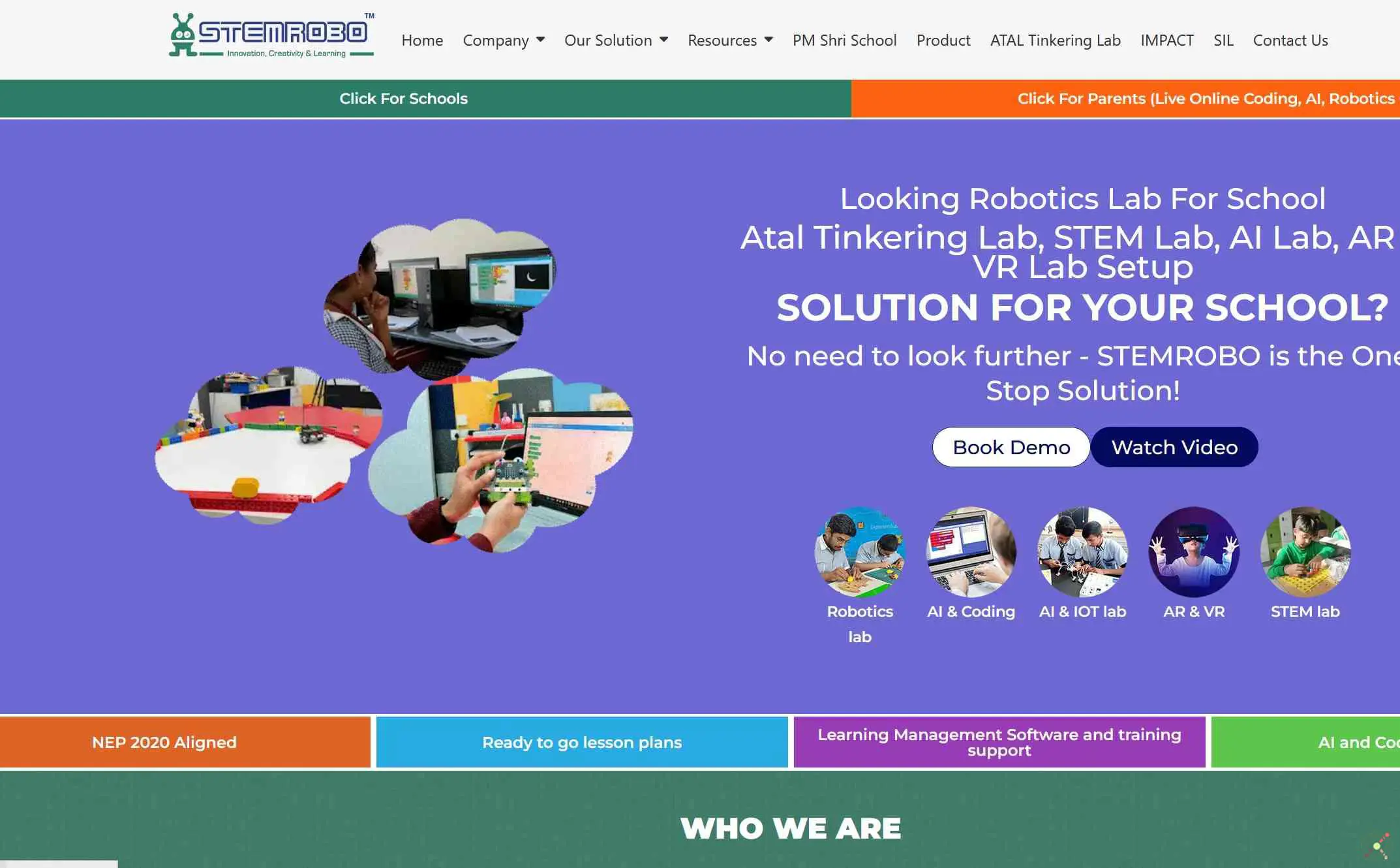 Stemrobo is an AI-powered educational robotics platform designed to enhance STEM learning through interactive and programmable robots.