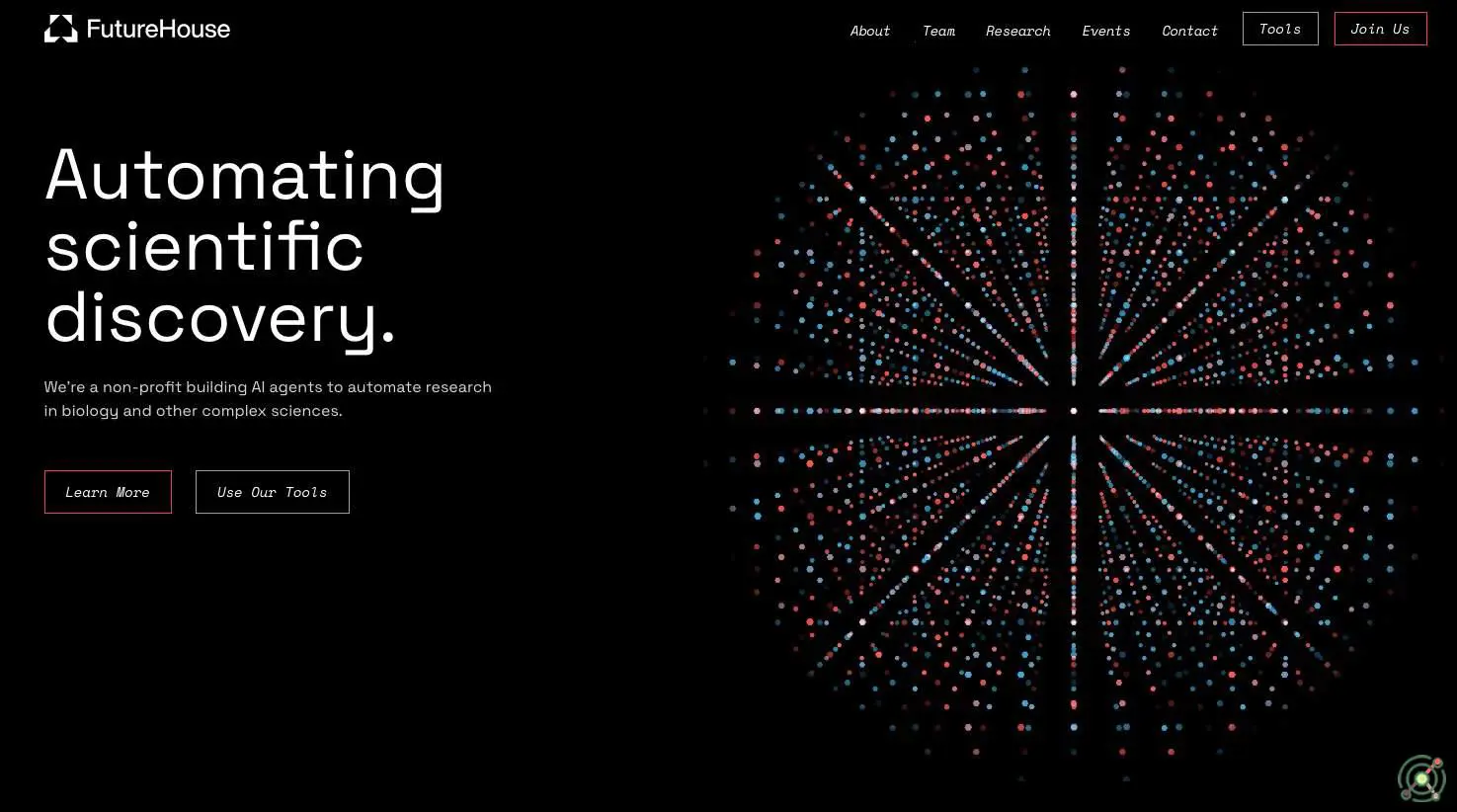 A philanthropically-funded initiative dedicated to developing semi-autonomous AI systems to accelerate scientific research and democratize access to advanced scientific expertise.
