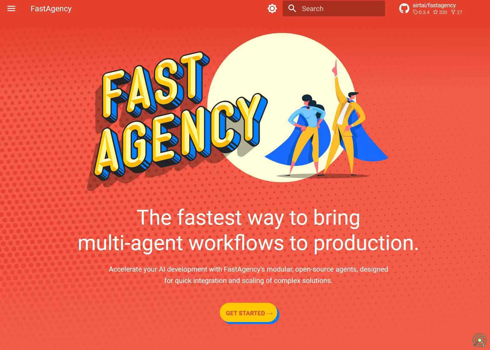 An open-source framework that accelerates the deployment of multi-agent AI workflows from prototype to production.