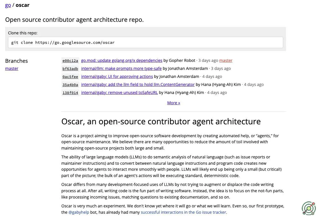 An open-source AI agent platform designed to assist in open-source project maintenance by automating tasks such as issue triage and documentation matching.