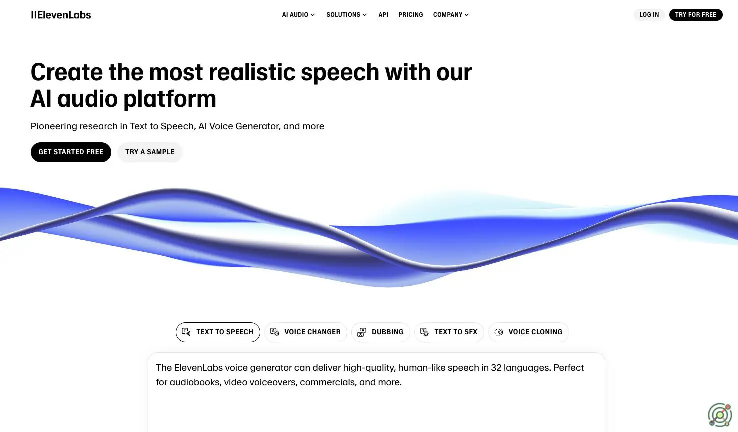 An AI-driven platform offering advanced text-to-speech and voice cloning technologies for creating realistic and expressive synthetic speech.