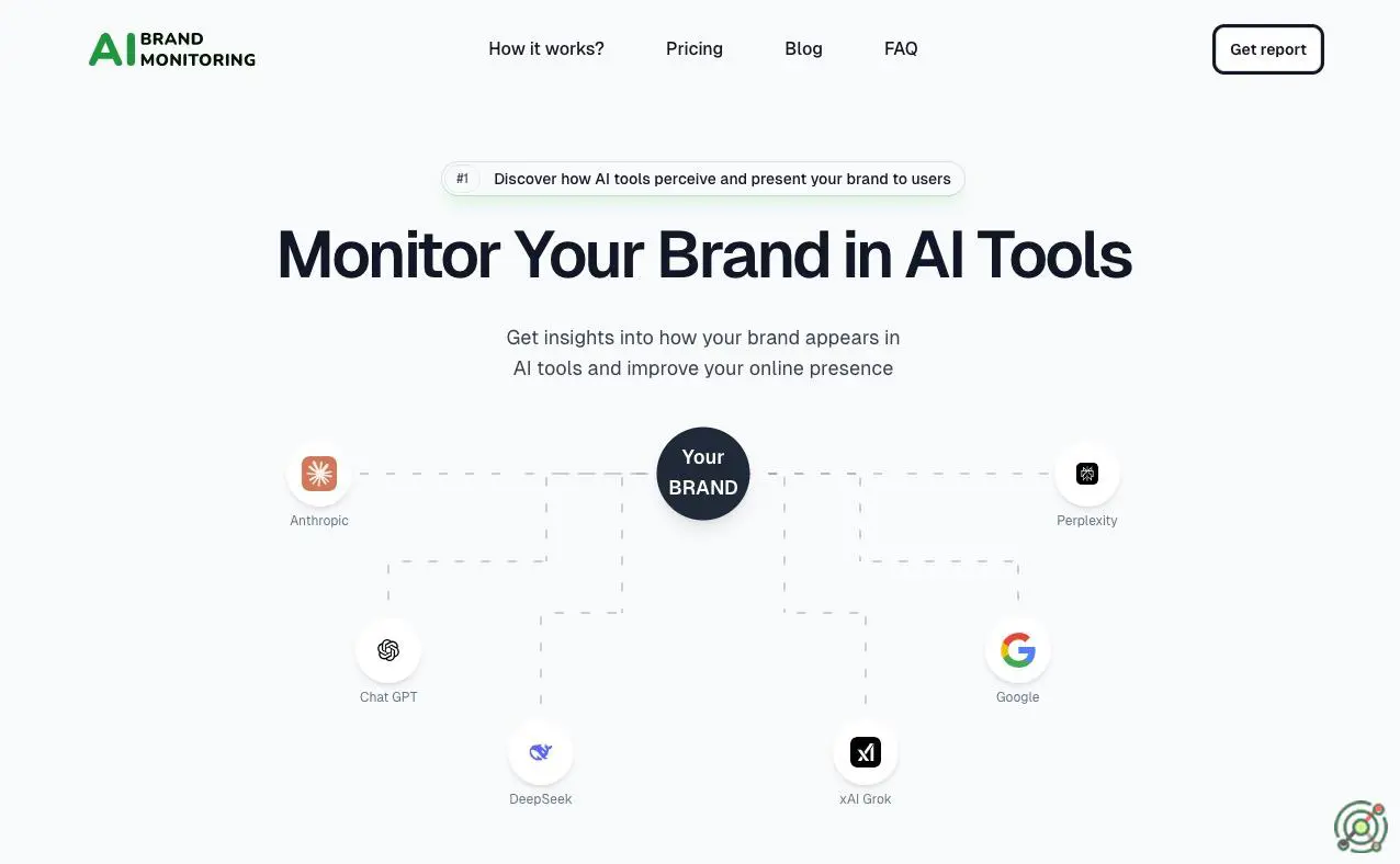 Monitors how AI tools perceive and present your brand, offering actionable insights to enhance visibility.