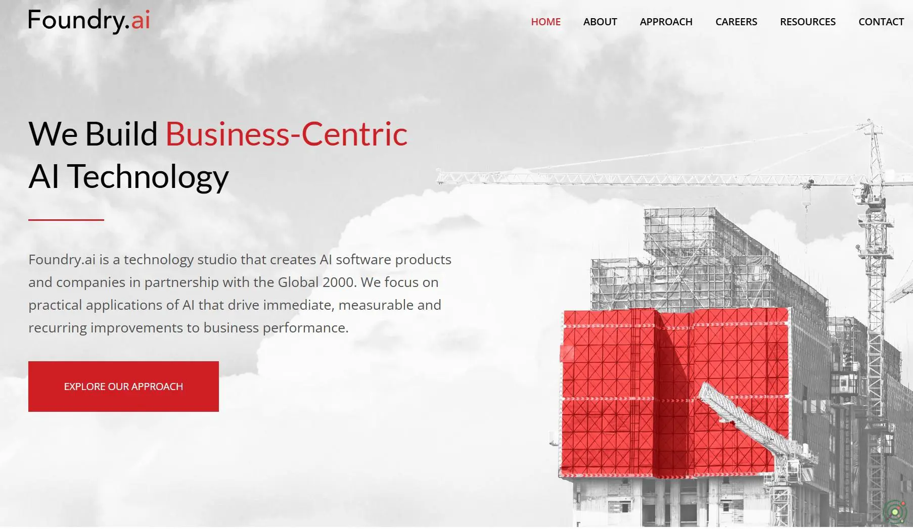 A technology studio creating AI software products and companies in partnership with Global 2000 firms.