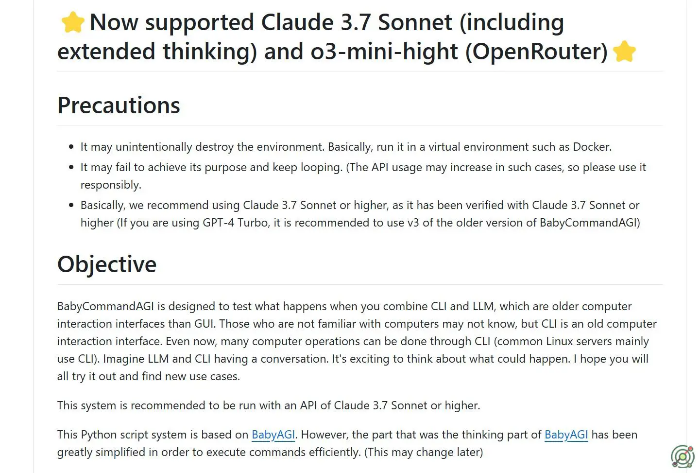 An AI agent that integrates CLI and LLM to autonomously execute commands towards defined objectives.