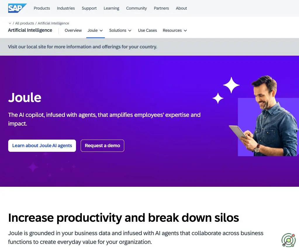 A no-code platform to build and customize AI agents within SAP Build.