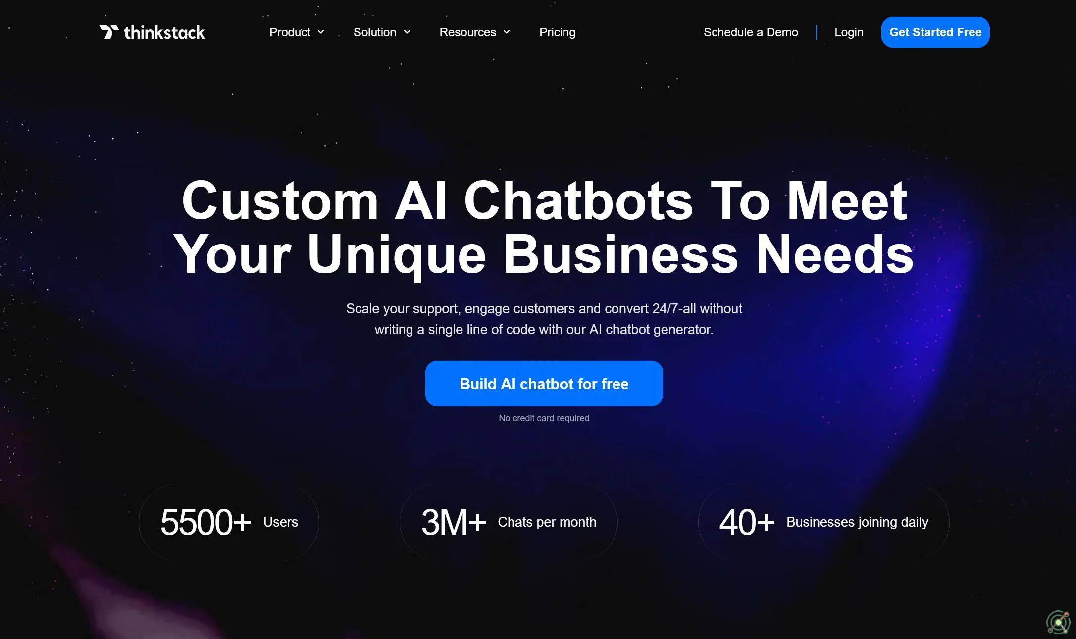 A no-code platform to build AI-powered chatbots and agents for customer support, sales, and automation.