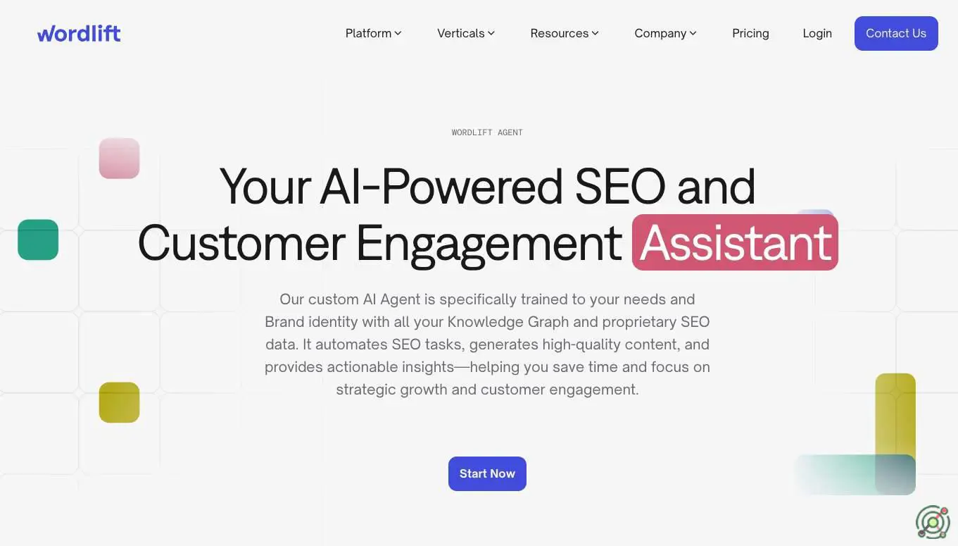 A conversational AI system designed to enhance SEO and content marketing by automating tasks such as content creation, entity analysis, and SEO optimization.