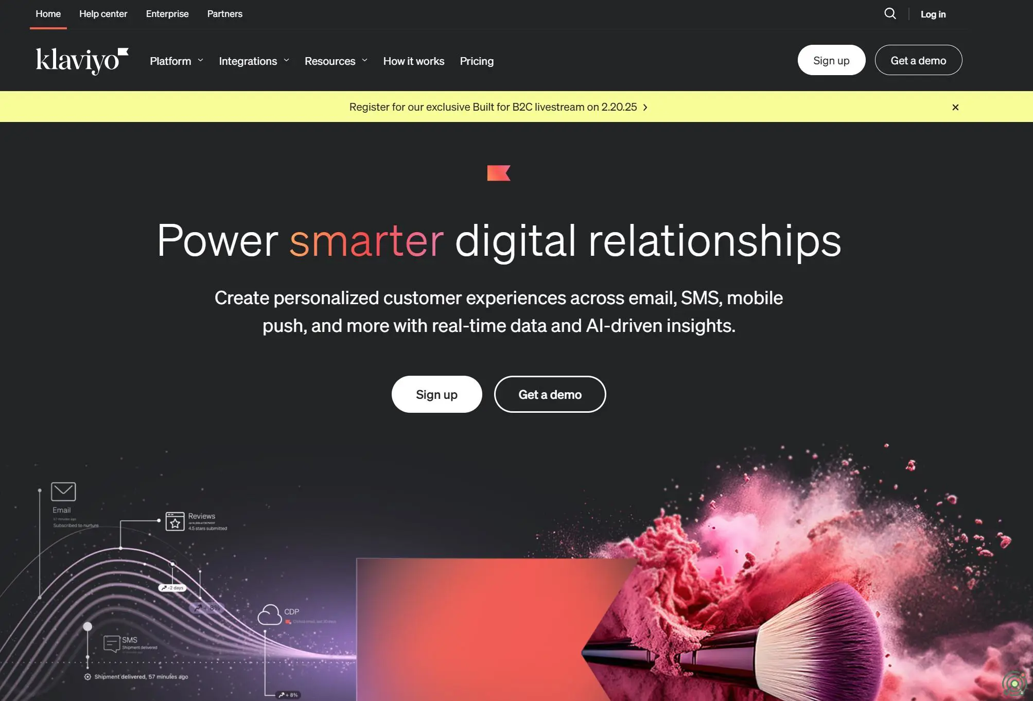 An AI-powered marketing automation platform enhancing customer engagement through personalized email and SMS campaigns.