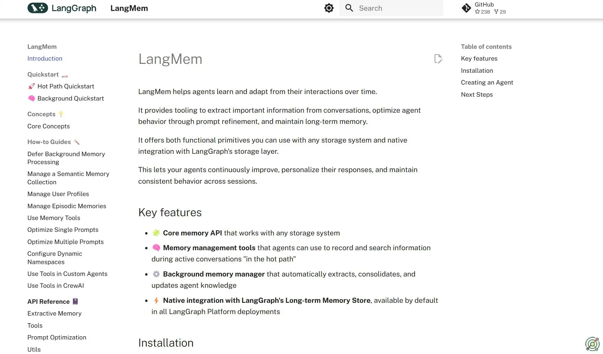An SDK enabling AI agents to learn and adapt through long-term memory integration.