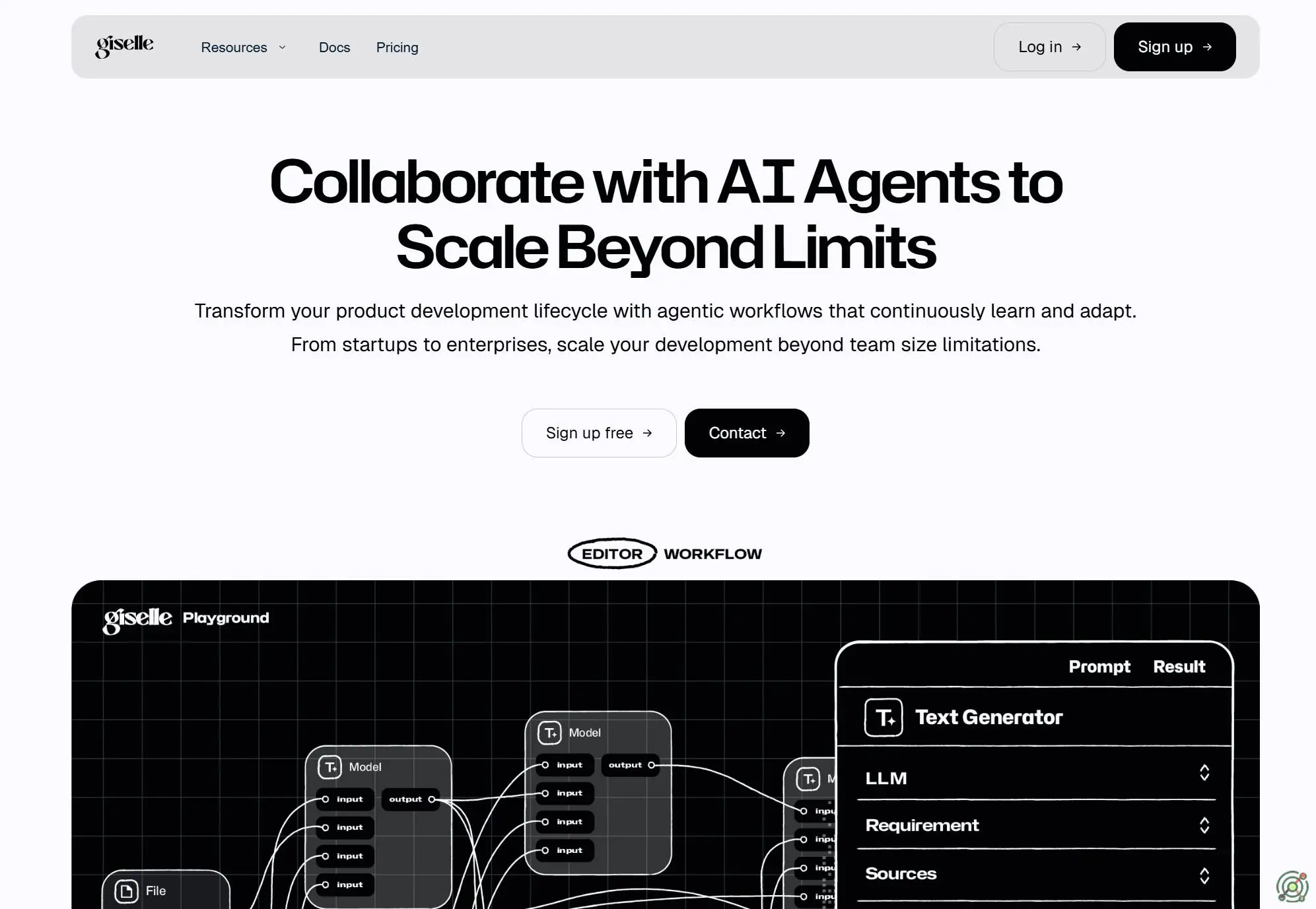 An open-source platform enabling teams to create AI agents through a visual node-based interface for automating complex workflows.