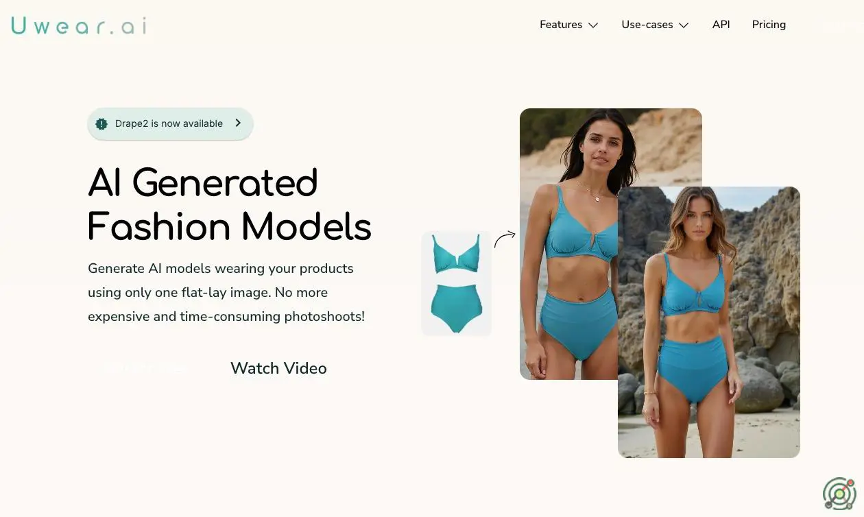Generate AI fashion models from flat-lay photos to create on-model visuals instantly.