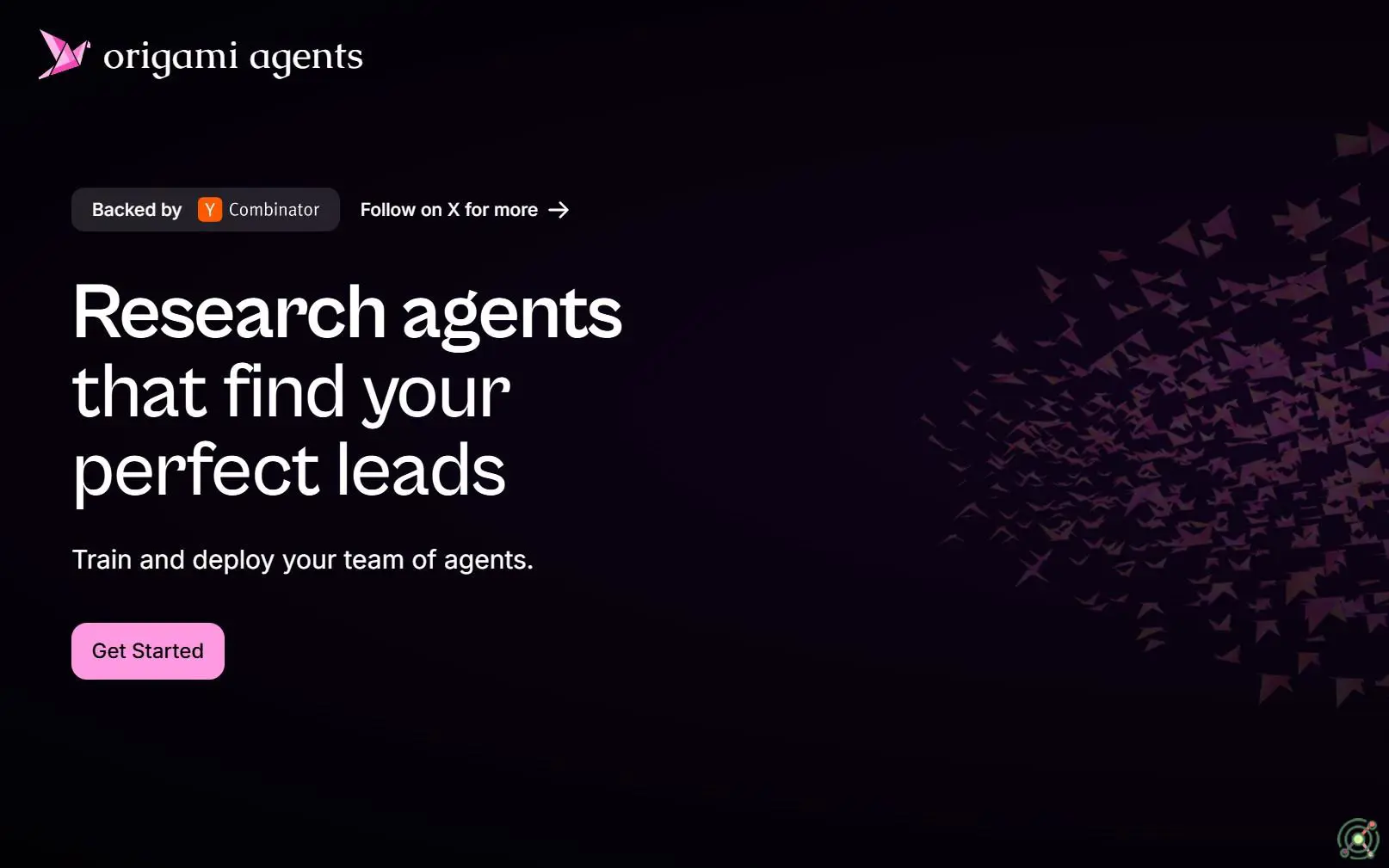 AI-powered research agents that identify high-intent leads by analyzing unstructured web data to enhance sales strategies.