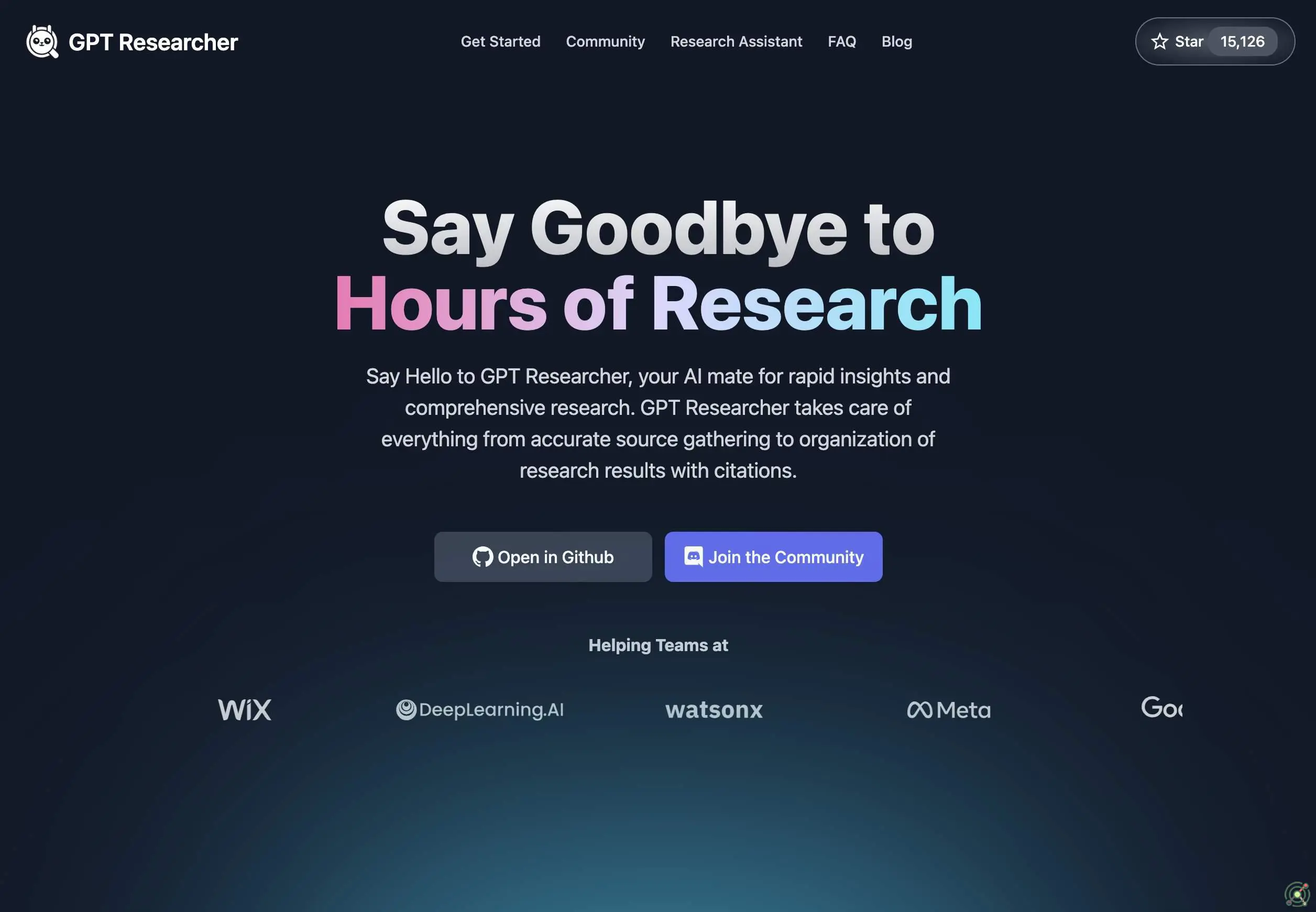 An open-source autonomous agent that conducts comprehensive online research by scraping, filtering, and aggregating information from multiple web sources to generate detailed reports.