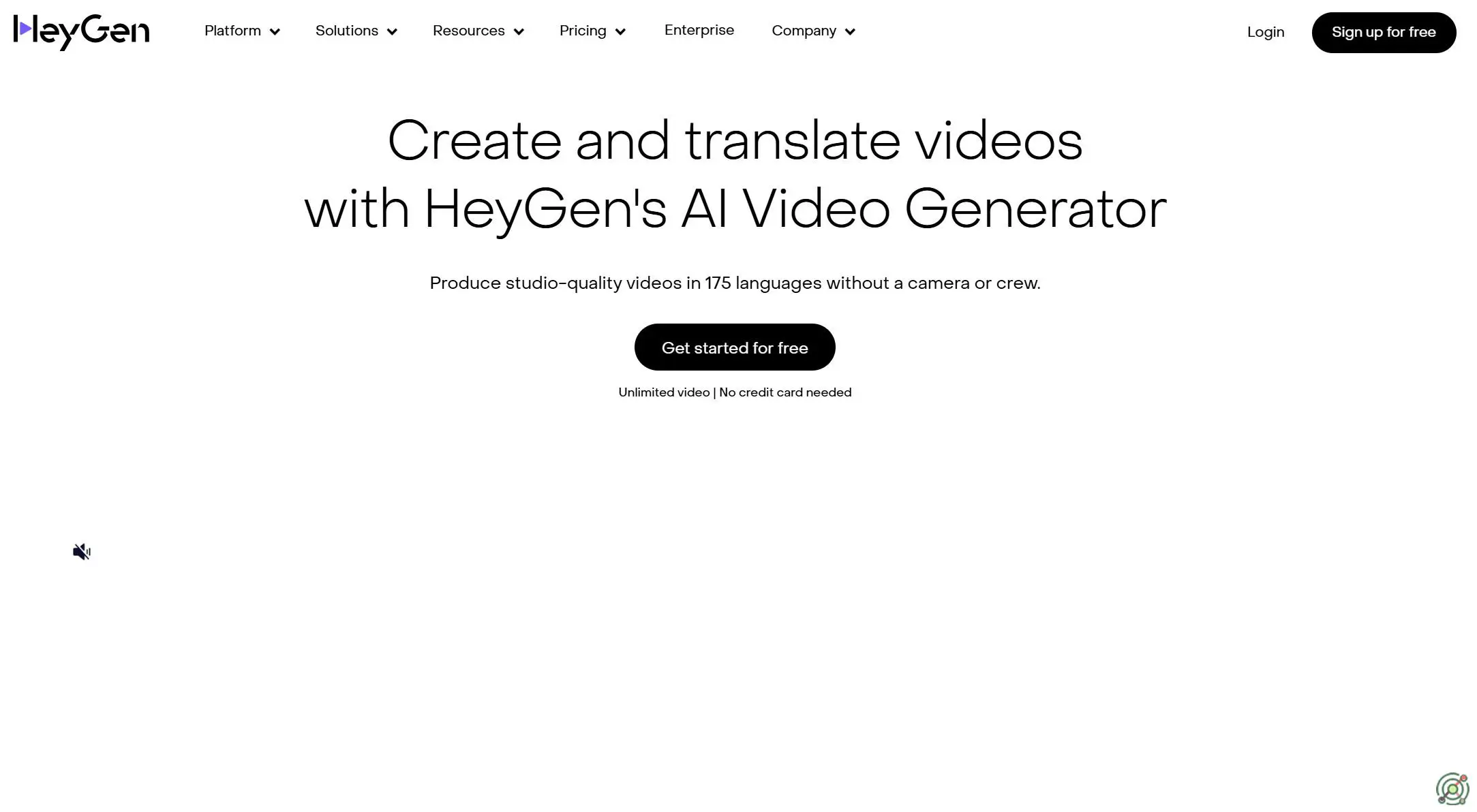 An AI video generator enabling users to create and translate videos with customizable avatars in 175 languages.
